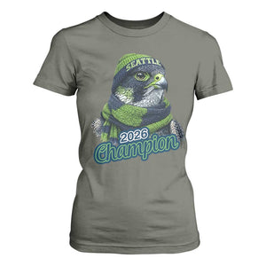 2026 Champion Pride T Shirt For Women Gift For Northwest Sports Fans TS12 Military Green Print Your Wear