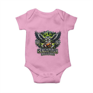 2026 Champion Baby Onesie Gift For Seattle Sports Fans TS12 Light Pink Print Your Wear