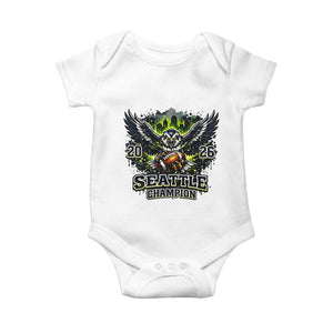2026 Champion Baby Onesie Gift For Seattle Sports Fans TS12 White Print Your Wear