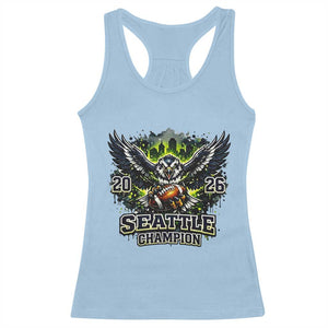 2026 Champion Racerback Tank Top Gift For Seattle Sports Fans TS12 Light Blue Print Your Wear