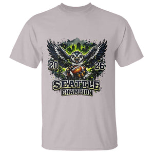 2026 Champion T Shirt Gift For Seattle Sports Fans TS12 Ice Gray Print Your Wear