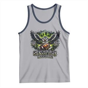 2026 Champion Tank Top Gift For Seattle Sports Fans TS12 Athletic Heather Navy Print Your Wear