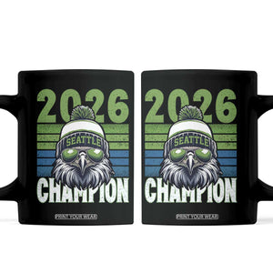 2026 Champion Seattle Coffee Mug 12s Fan Pride TS12 Black Print Your Wear