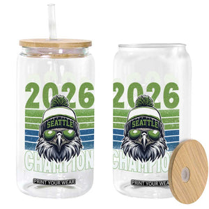 2026 Champion Seattle Glass Can 12s Fan Pride TS12 Print Your Wear