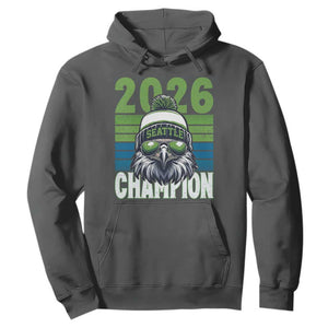 2026 Champion Seattle Hoodie 12s Fan Pride TS12 Dark Heather Print Your Wear