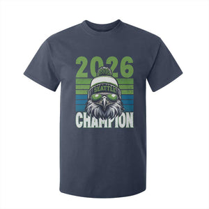 2026 Champion Seattle T Shirt For Kid 12s Fan Pride TS12 Navy Print Your Wear