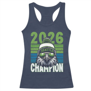 2026 Champion Seattle Racerback Tank Top 12s Fan Pride TS12 Navy Print Your Wear