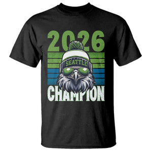 2026 Champion Seattle T Shirt 12s Fan Pride TS12 Black Print Your Wear