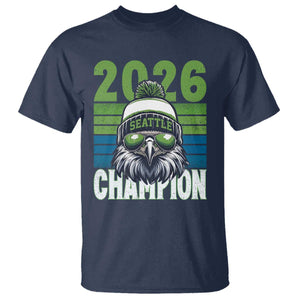 2026 Champion Seattle T Shirt 12s Fan Pride TS12 Navy Print Your Wear