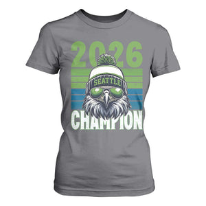 2026 Champion Seattle T Shirt For Women 12s Fan Pride TS12 Charcoal Print Your Wear