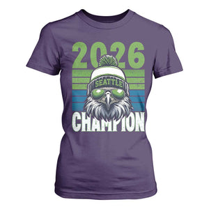 2026 Champion Seattle T Shirt For Women 12s Fan Pride TS12 Purple Print Your Wear
