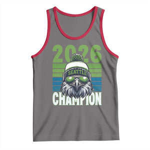 2026 Champion Seattle Tank Top 12s Fan Pride TS12 Deep Heather Red Print Your Wear
