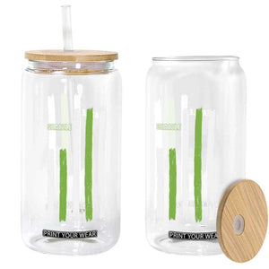 SEA12LE Champion Football Fan Gift Glass Can Blue Green Pride TS12 Print Your Wear