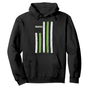 SEA12LE Champion Football Fan Gift Hoodie Blue Green Pride TS12 Black Print Your Wear
