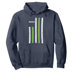 SEA12LE Champion Football Fan Gift Hoodie Blue Green Pride TS12 Navy Print Your Wear