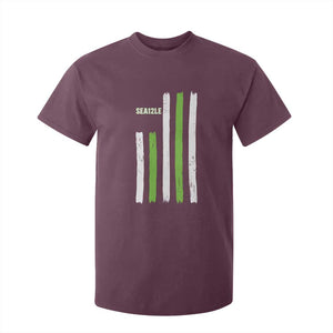 SEA12LE Champion Football Fan Gift T Shirt For Kid Blue Green Pride TS12 Maroon Print Your Wear