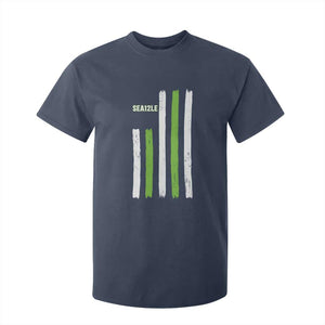 SEA12LE Champion Football Fan Gift T Shirt For Kid Blue Green Pride TS12 Navy Print Your Wear