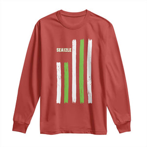 SEA12LE Champion Football Fan Gift Long Sleeve Shirt Blue Green Pride TS12 Red Print Your Wear