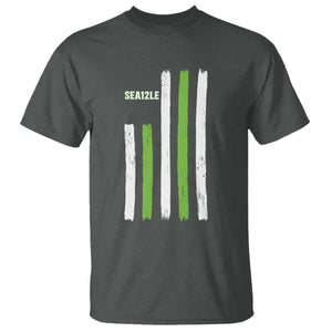 SEA12LE Champion Football Fan Gift T Shirt Blue Green Pride TS12 Dark Heather Print Your Wear