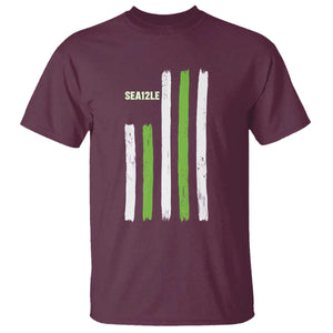 SEA12LE Champion Football Fan Gift T Shirt Blue Green Pride TS12 Maroon Print Your Wear