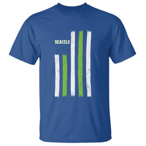 SEA12LE Champion Football Fan Gift T Shirt Blue Green Pride TS12 Royal Blue Print Your Wear