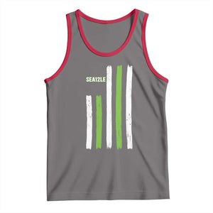 SEA12LE Champion Football Fan Gift Tank Top Blue Green Pride TS12 Deep Heather Red Print Your Wear