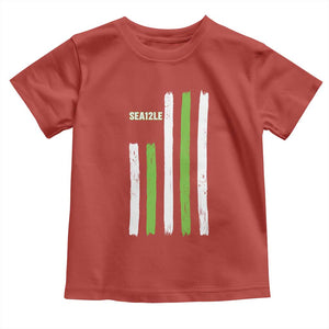 SEA12LE Champion Football Fan Gift Toddler T Shirt Blue Green Pride TS12 Red Print Your Wear
