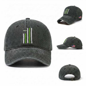 SEA12LE Champion Football Fan Gift Washed Cotton Baseball Cap Blue Green Pride TS12 Washed Cap Universal Fit Dark Green Print Your Wear