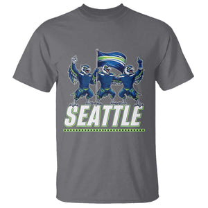 Seattle Fan Pride Victory Celebration T Shirt Gift For Sports Lovers TS12 Charcoal Print Your Wear