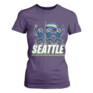 Seattle Fan Pride Victory Celebration T Shirt For Women Gift For Sports Lovers TS12 Purple Print Your Wear