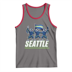 Seattle Fan Pride Victory Celebration Tank Top Gift For Sports Lovers TS12 Deep Heather Red Print Your Wear