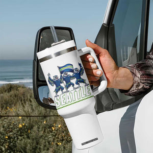 Seattle Fan Pride Victory Celebration Tumbler With Handle Gift For Sports Lovers TS12 Print Your Wear