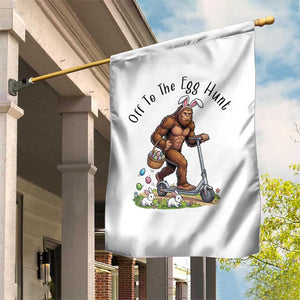 Funny Easter Bigfoot Garden Flag Off To The Egg Hunt TS12 Print Your Wear