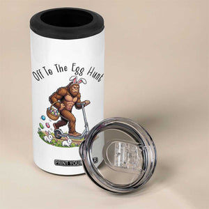 Funny Easter Bigfoot 4 in 1 Can Cooler Tumbler Off To The Egg Hunt TS12 Print Your Wear