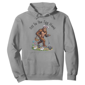 Funny Easter Bigfoot Hoodie Off To The Egg Hunt TS12 Sport Gray Print Your Wear
