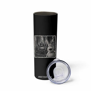Funny Easter Bunny Selfie Skinny Tumbler Bigfoot Jersey Devil Chupacabra Egg Hunt TS12 Print Your Wear