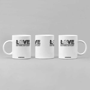Earth Day 2026 Coffee Mug Our Power Our Planet TS12 Print Your Wear