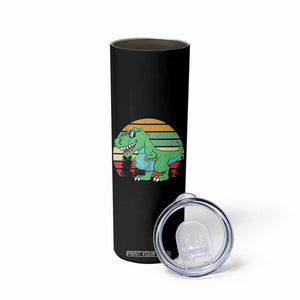 Funny Earth Day Dinosaur Lover Skinny Tumbler Save The Planet TS12 Print Your Wear