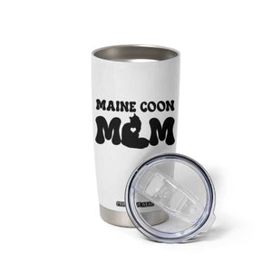 Maine Coon Mom Tumbler Cup Cat Lover Gift For Her TS12 Print Your Wear