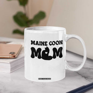 Maine Coon Mom Coffee Mug Cat Lover Gift For Her TS12 Print Your Wear