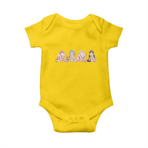 Proud Maine Coon Mama Baby Onesie Cat Lover Gift TS12 Daisy Print Your Wear