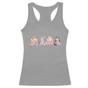 Proud Maine Coon Mama Racerback Tank Top Cat Lover Gift TS12 Sport Gray Print Your Wear