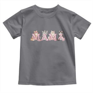 Proud Maine Coon Mama Toddler T Shirt Cat Lover Gift TS12 Charcoal Print Your Wear