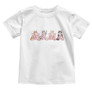 Proud Maine Coon Mama Toddler T Shirt Cat Lover Gift TS12 White Print Your Wear