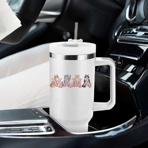 Proud Maine Coon Mama Tumbler With Handle Cat Lover Gift TS12 Print Your Wear