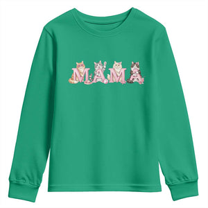 Proud Maine Coon Mama Youth Sweatshirt Cat Lover Gift TS12 Irish Green Print Your Wear