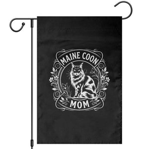 Vintage Floral Maine Coon Garden Flag Mothers Day Cat Mom Gift TS12 Black Print Your Wear