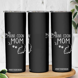Maine Coon Mom Skinny Tumbler Large Breed Cat Lover Silhouette Gift TS12 Print Your Wear