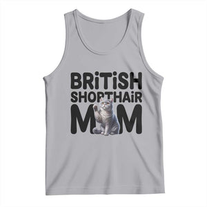 British Shorthair Mom Life Tank Top Mothers Day Cat Mom Gift TS12 Athletic Heather Print Your Wear