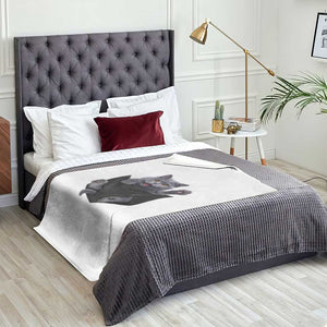Cute British Shorthair Cat In Pocket Throw Blanket Cat Lover TS12 Print Your Wear